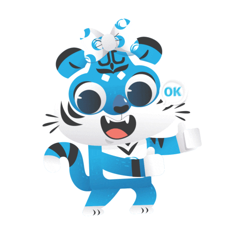 jtrustbank giphyupload blue ok okay Sticker