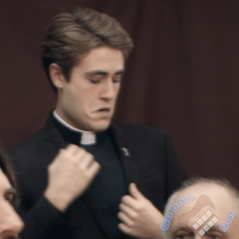 love bite priest GIF
