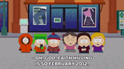 stan marsh shock GIF by South Park 