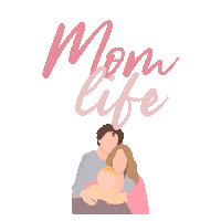 Mom Life Sticker by Pao Garzas