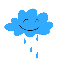 drawtobhappy cute kawaii blue sparkle Sticker