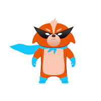 Superhero Chien Sticker by IF Movie