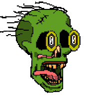 Party Zombie Sticker by VOIDCUBE