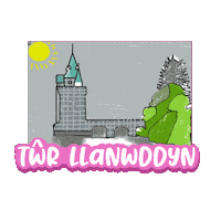 Llanwddyn Sticker
