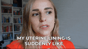 Period Bleeding GIF by HannahWitton