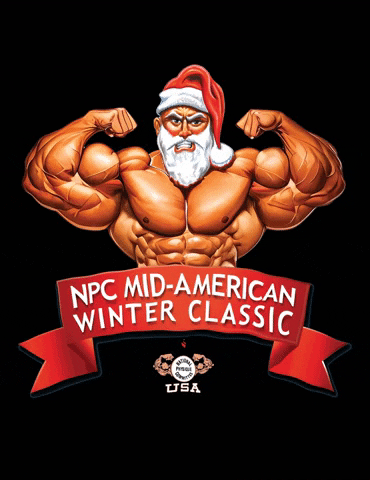 American Muscle GIF by NPC Mid-American Winter Classic