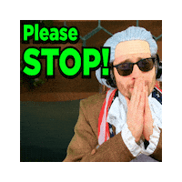 Please Stop Sticker