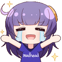 Game Purple Hair Sticker by Tower of Saviors