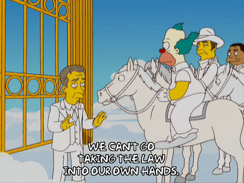 Episode 4 Law GIF by The Simpsons