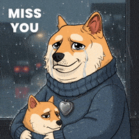 Sad Miss You GIF by Doge Pound