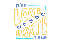 Roller Derby Skate Sticker