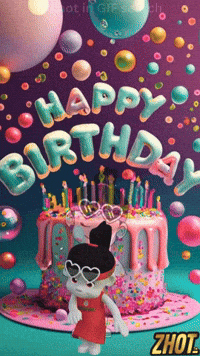 Happy Birthday Party GIF by Zhotcita