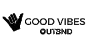 OUTBNDSN good vibes outbnd Sticker