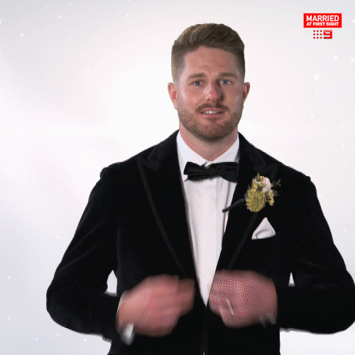 Channel 9 Reaction GIF by Married At First Sight Australia