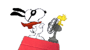 Charlie Brown Space Sticker by Apple TV+