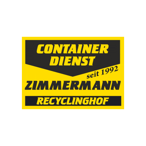 Recycling Container Sticker by Rettungsdienstschule