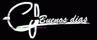 Chris_TDL_Spanish glitch buenos dias glitchy firma GIF