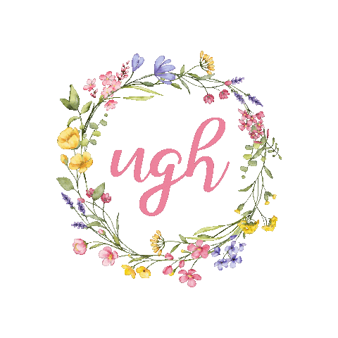 Pink Ugh Sticker by Bespattered Facade