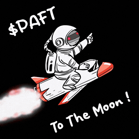 To The Moon Space GIF by Paft Drunk