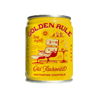 Happy Hour Drinking Sticker by Golden Rule Spirits