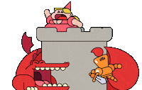 samstoney fun cute run dragon Sticker