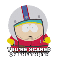 S8E4 You Are Scared Sticker by South Park