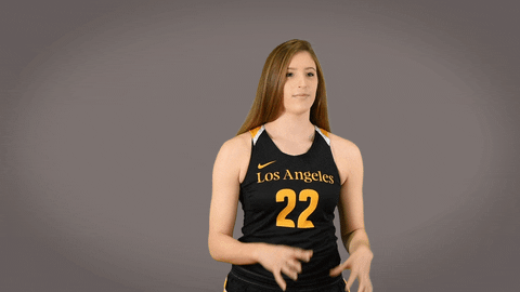 Womens Basketball GIF by Cal State LA Golden Eagles