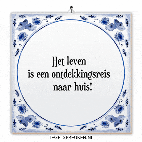 Spreuk Reis GIF by Tegelspreuken.nl