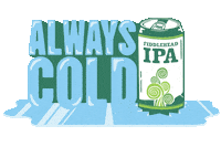 Cheers Ipa Sticker by Fiddlehead Brewing Company