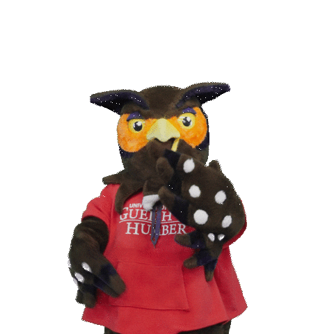 Owl Swoop Sticker by University of Guelph-Humber