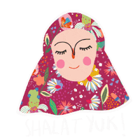 Flower Pray Sticker by Nhena