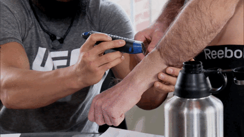 episode 4 shaving arm GIF