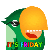 Its Friday Sticker by Croky