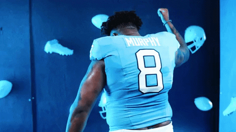 North Carolina Football GIF by UNC Tar Heels