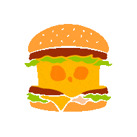 Fanta_korea halloween trick or treat mcdonalds fanta Sticker