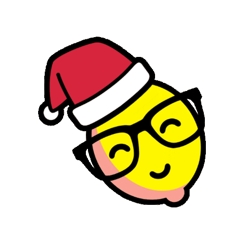 lemonerdy giphygifmaker christmas lemonerdy Sticker