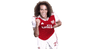 arsenal celebration celebrate goal celebrating Sticker