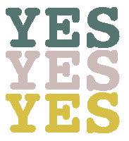 Yes Yes Yes Sticker