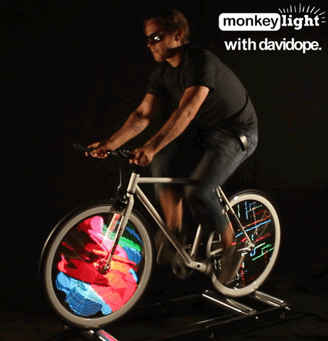 bike lights GIF by Monkey Fun