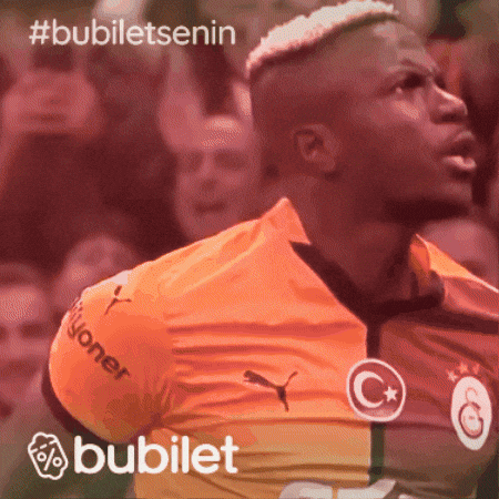 Victor Osimhen Galatasaray GIF by Bubilet