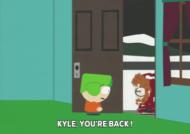 kyle broflovski house GIF by South Park 