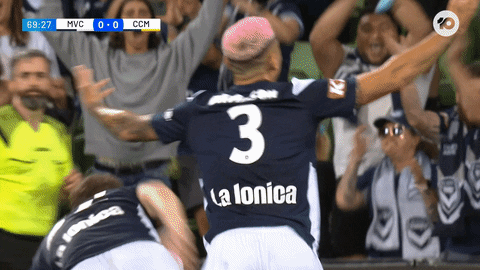 Melbourne Victory Win GIF by Football Australia