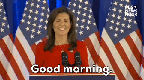 Good Morning Election GIF by PBS NewsHour
