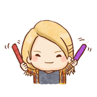 Cheering Jeremy Sticker