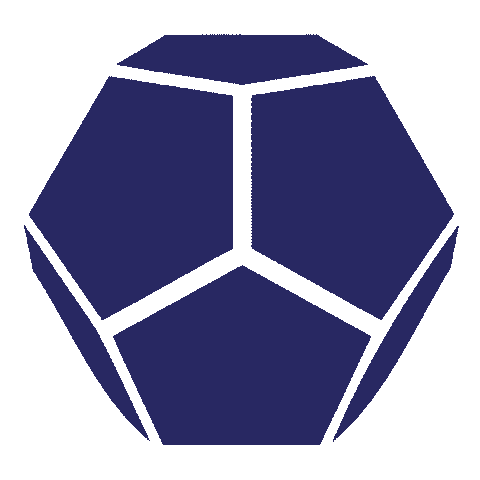 lacteocosmico 3d geometry latte cosmic Sticker