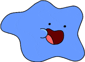 Blue Color Hello Sticker by javadoodles