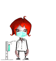 Corona Virus Sticker by medatixx