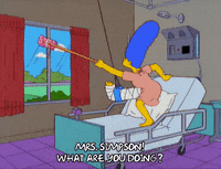attempting marge simpson GIF