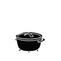 Black Cauldron Latvia Sticker