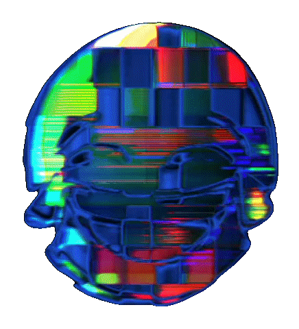Glitch Emoji Sticker by #BASILIO